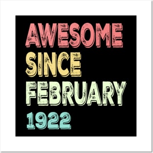 awesome since february 1922 Posters and Art